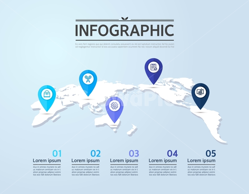 infographic,web,flat design,icon,world map,text,text box,element