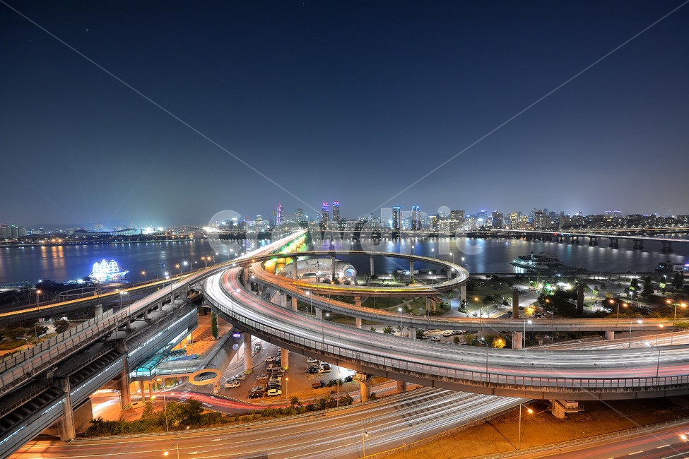 청담대교,야경,풍경,한강다리,대교,야경,밤,풍경,nightscape,night,landscape,도시,city,한국도시풍경,한국도시경관,korea cityscape,교통,교통수단,traffic,transportation,road,도로,freeway,고속 도로