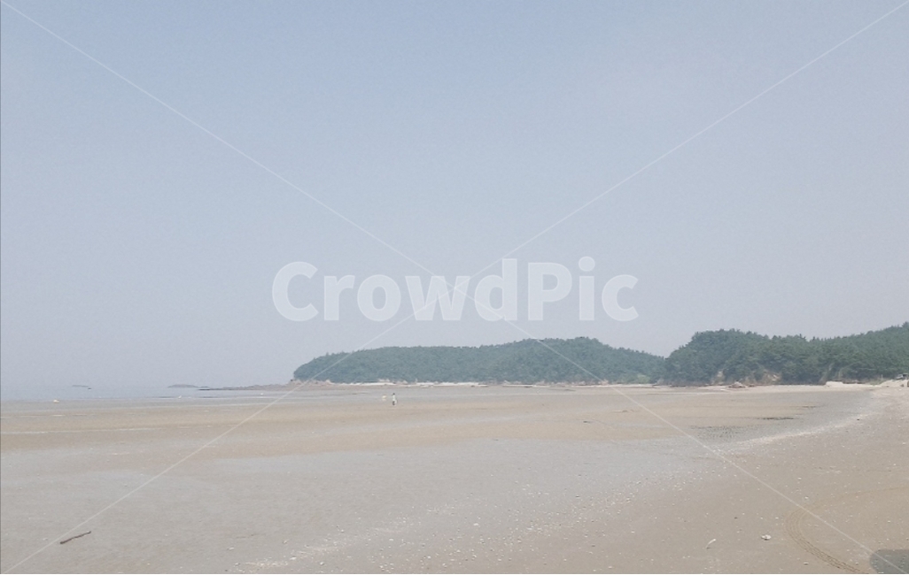 장삼포해수욕장,안면도장삼포,장삼포바다,서해안바다,모래사장