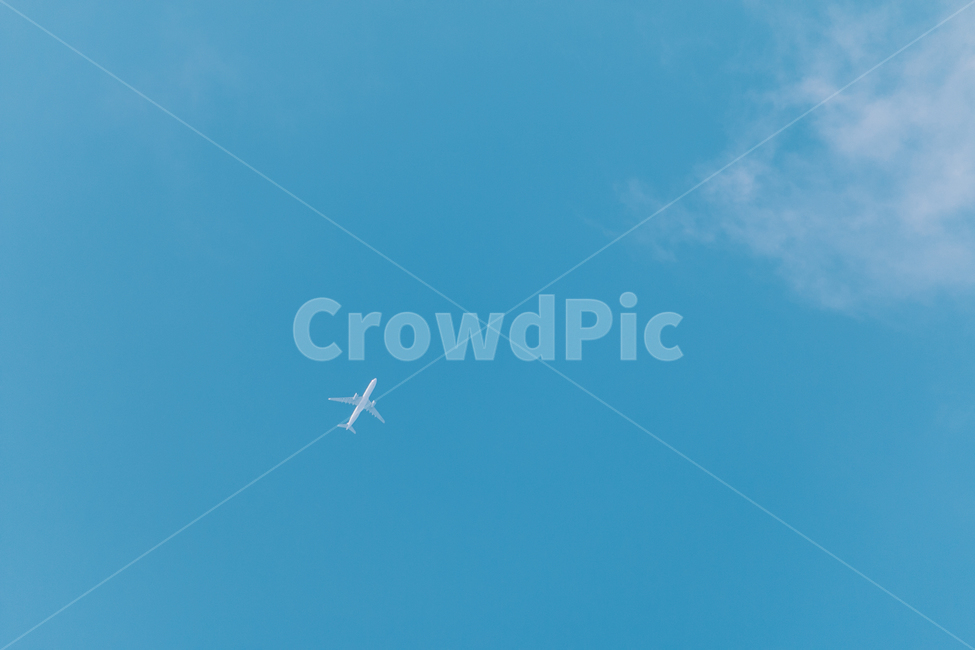 sky,하늘,비행기,봄,spring,구름,감성,시원한,colorful,여름,색감,자연,풍경,색상,교통,교통수단,traffic,transportation