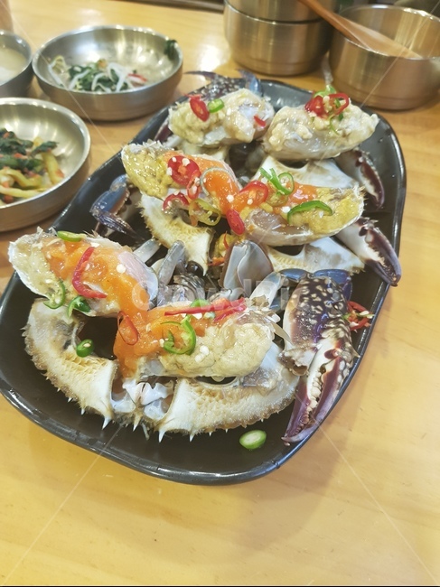 음식,간장게장,게장,해산물,밥