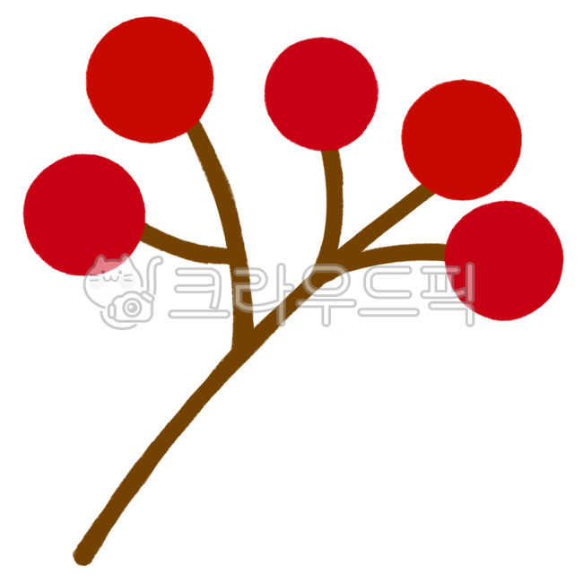 열매,과실,과일,식물,가지,나뭇가지,겨우살이,열매나무,크리스마스열매,자연,열매일러스트,식물일러스트,나뭇가지일러스트