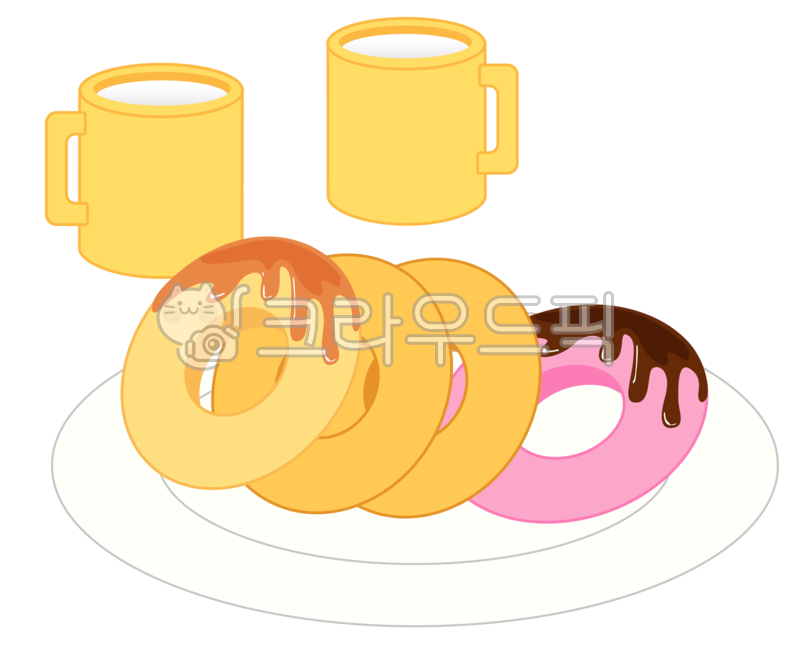 snack,Caramel Donut,plate,cake,donut,bread,bakery,caramel,hand drawing,donuts,milk,png,sticker,Chocolate,food illustration,delicious,food,meal,cafe,dessert,illustration,sweets,sweet,cup,object