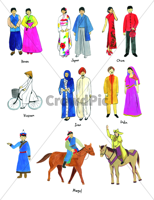 handdrawing,watercolor,손그림,그림,물감,물감그림,사람,person,people,culture,문화,전통,tradition,custom,아시아,asia,한국,korea,일본,japan,중국,china,베트남,인도,india,vietnam,몽골,mongol