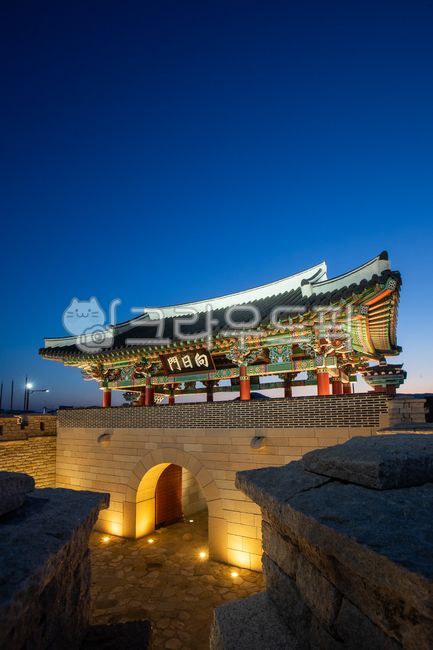 한국,경주,경주읍성,관광지,야경,읍성,경상북도,역사