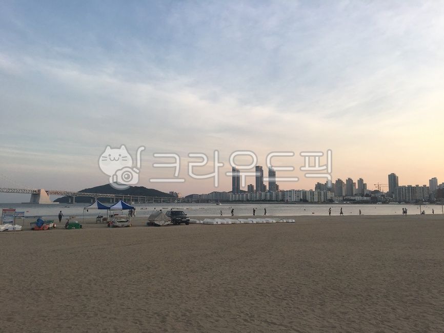 Beach,Gwangalli,ocean,busan,Ocean,Gwangalli Beach