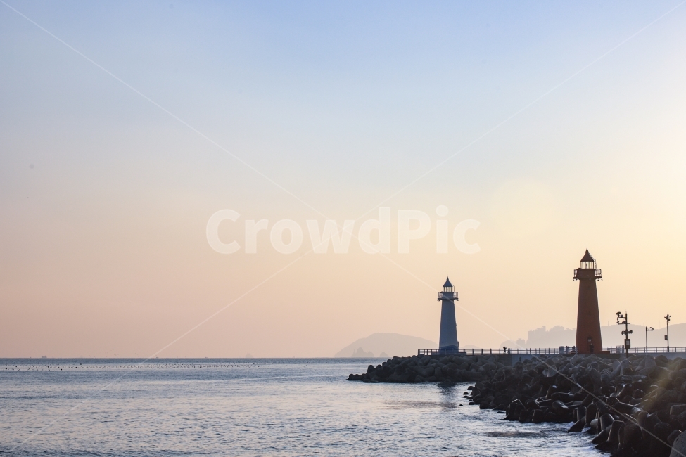 하늘,풍경,바다,등대,일몰,자연,풍경,nature,landscape,등대,lighthouse,색깔,색상,색채,색감,color sense,color sensitivity,feeling of color,architecture,건축물,building,건물,tower,탑
