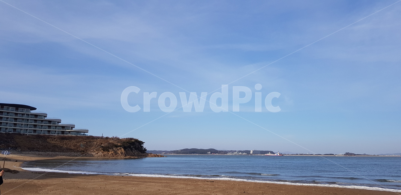 무의도,바다,겨울바다,해변,풍경