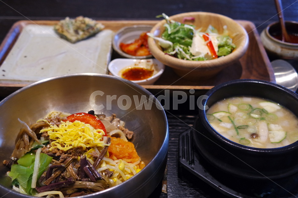 비빔밥,김치,미소된장,파전,매콤함,음식,식재료,요리,food,cook,meal,dishes,food reserves,한식,한국음식,한국요리,korean food,korean dishes,korean meal,korean cook