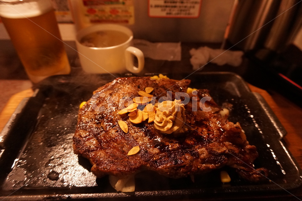 스테이크,일본,이키나리스테이크,맛집,고기