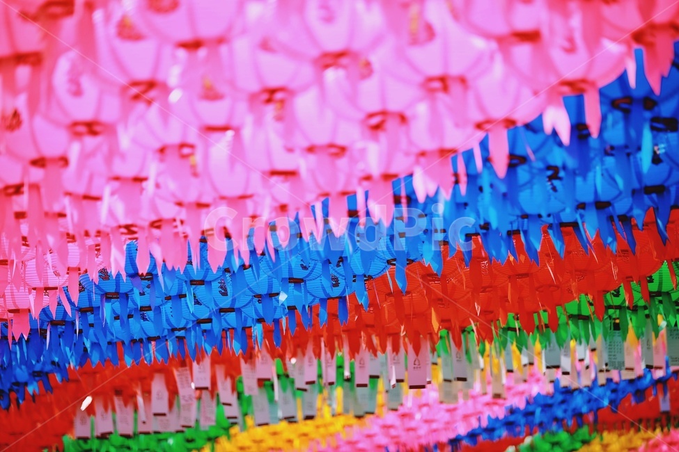 연등,오색,colorfull,pink,red,blue,yellow,lotuslantern