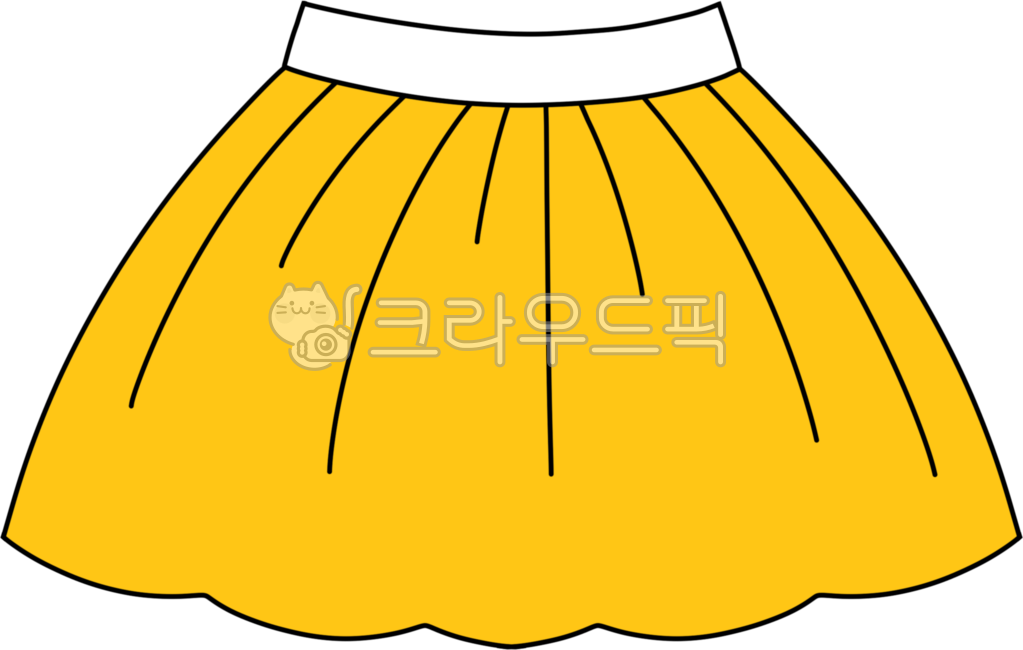 치마,치마일러스트,치마그림,공주치마,하의