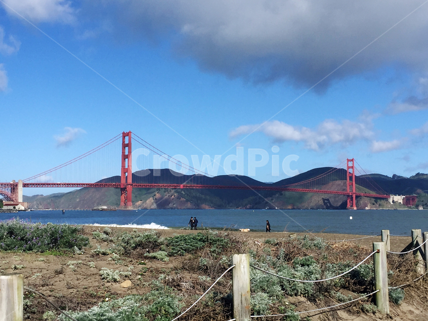 하늘,바다,금문교,샌프란시스코,sky,sea,ocean,sanfrancisco,다리,goldengatebridge,bridge,구름,대교