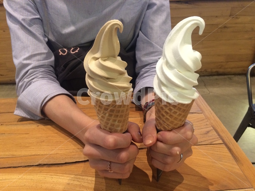 아이스크림,소프트,우유,요거트,소프트아이스크림