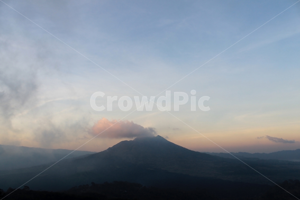 batur,sky,Bali,nature,indonesia,bali,mountain,volcano,kinramani,Kintamani,Batur,Indonesia