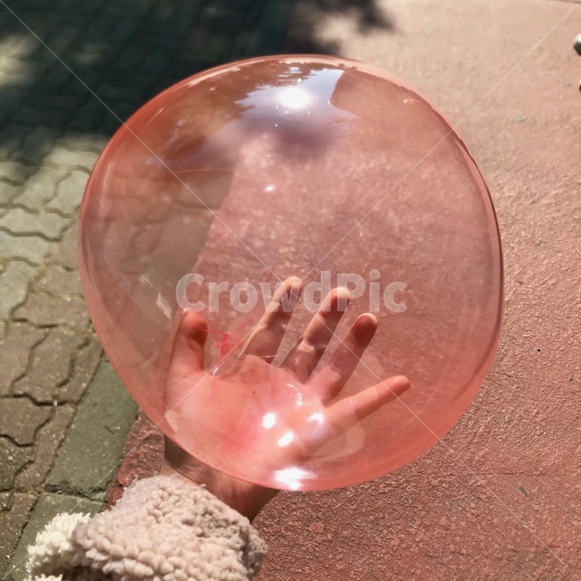 풍선,부는풍선,분홍풍선,칼라풍선,balloon,collor,무독성,본드,본드풍선,분홍색