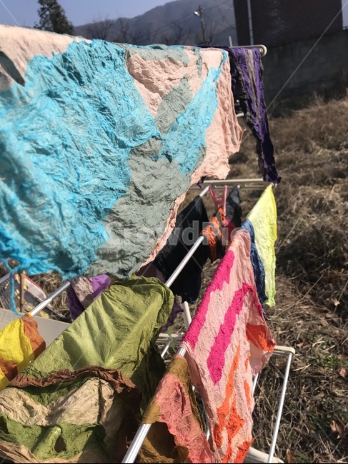 색한지,한지,hangi,색깔,예쁜색