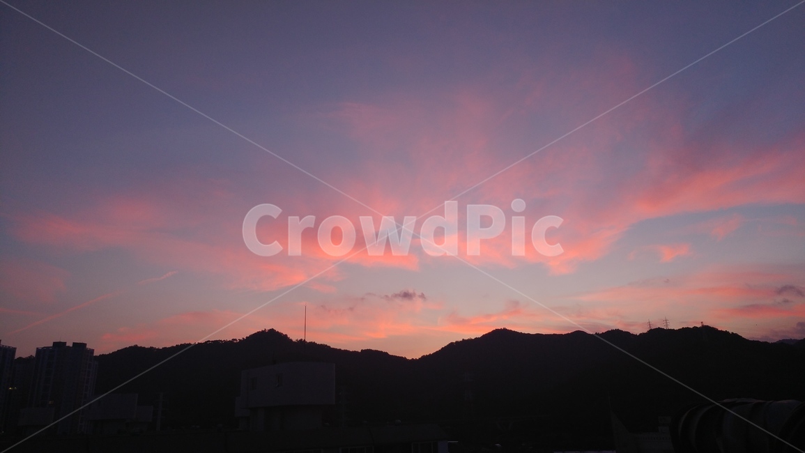 분홍빛하늘,pinksky,하늘,일몰,일출,야경,풍경,색감,몽환,sunset,해질녁