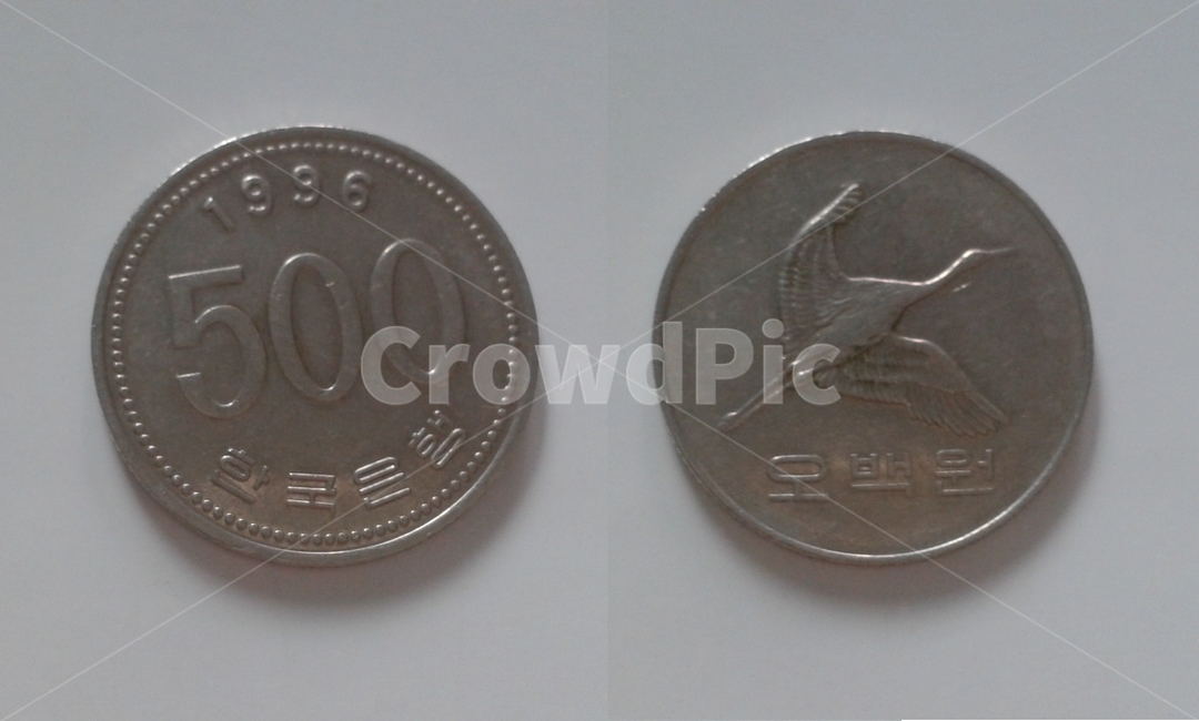 money,coin,돈,동전,500,오백원