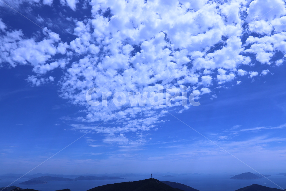 정상,푸른,하늘,봉우리,구름,bluesky