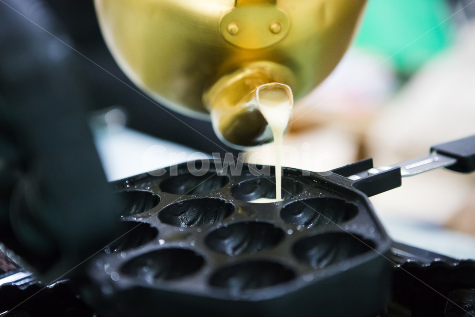빵틀,빵,만들기,주전자,양은주전자,호두과자,호두과자틀,거리음식,체험