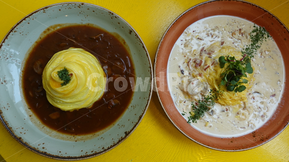오므라이스,회오리오므라이스,음식,food,meal,dish,식사,계란요리,크림오므라이스