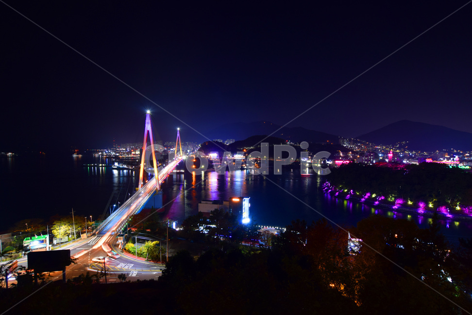 야경,풍경,여수,밤,다리,대교,돌산대교,도시,도심,야경,밤,풍경,nightscape,night,landscape