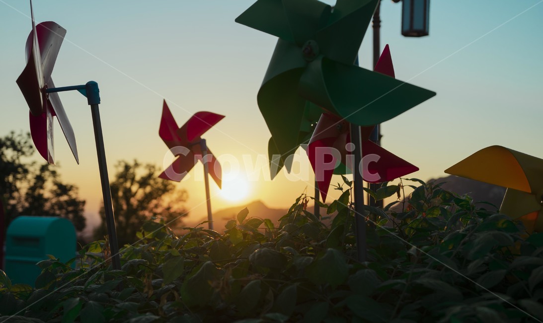 매직아워,바람개비,노을,봉화산,해질녘,magichour,vane,nightfall