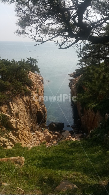 바다,돌산,자연,배경,풍경