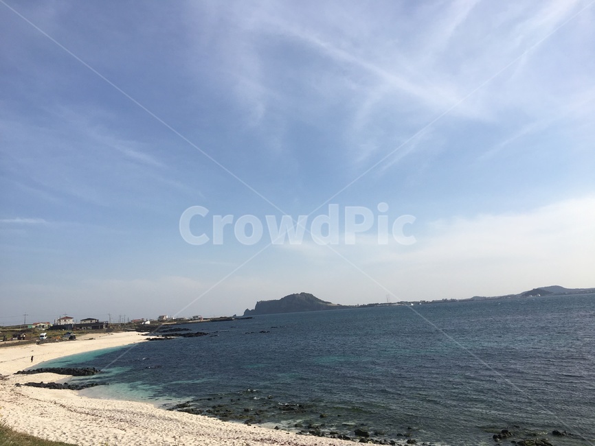 제주도,우도,우도바다,서빈백사,에매랄드빛바다,바다,하늘,jeju,beach,흰모래해변,깨끗한바다,투명한비다,udoisland,whitesand