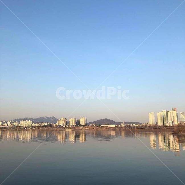 한강,풍경,하늘,한강뷰,노을