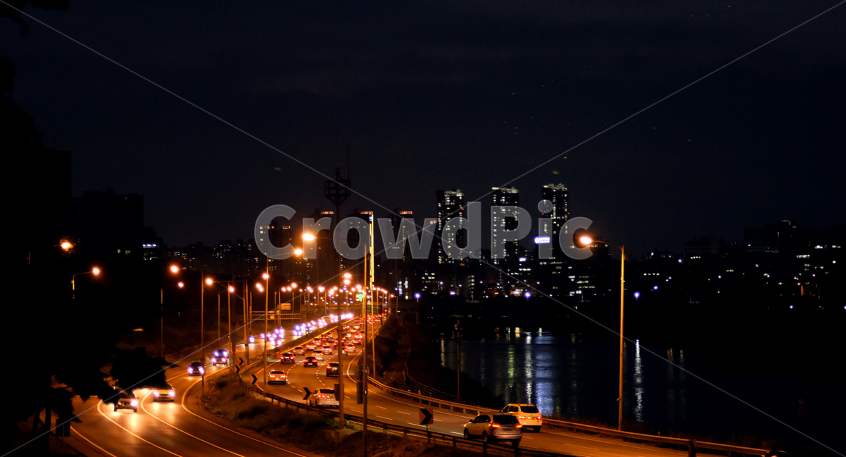 한강,서울,대한민국,여의도한강,여름,야경,밤,풍경,nightscape,night,landscape,도시,city,한국도시풍경,한국도시경관,korea cityscape,road,도로,intersection,교차로,freeway,고속 도로