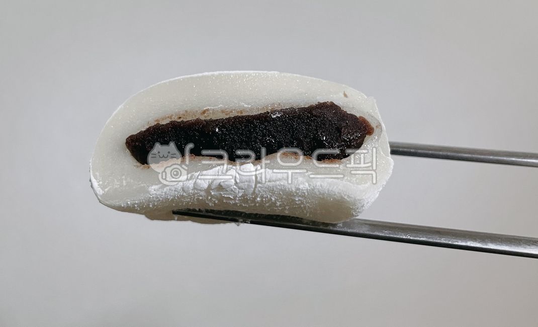 찹쌀떡,떡,팥,음식,젓가락,간식,food