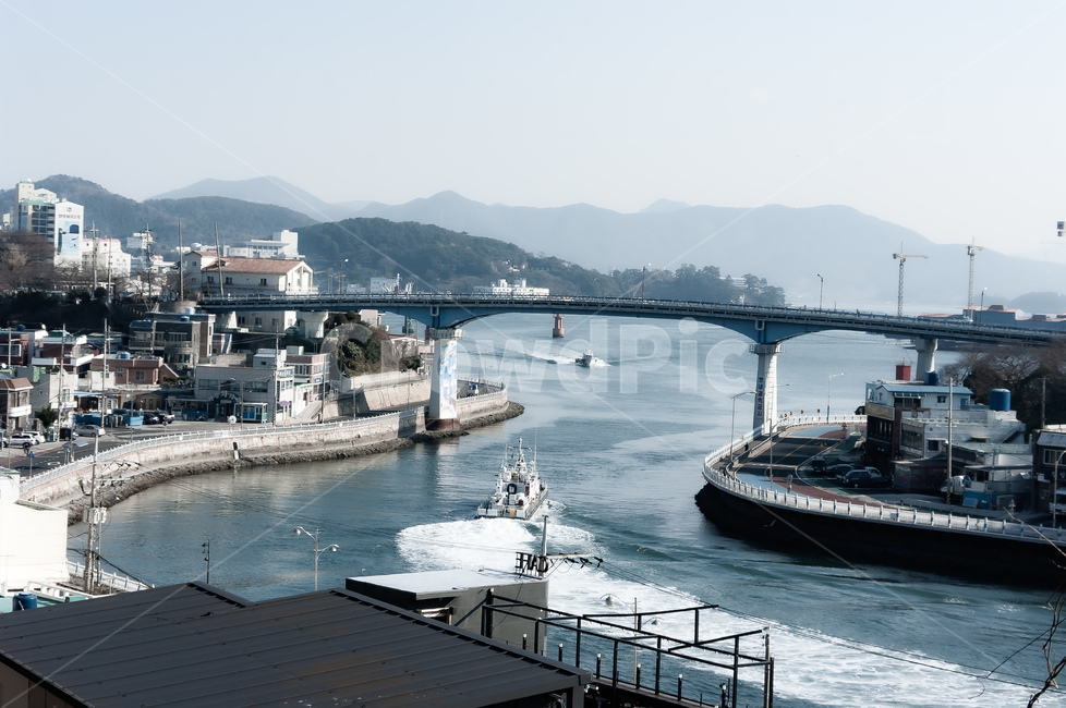 선박,water,물,교통,통영운하,통영,통영대교,교통,교통수단,traffic,transportation