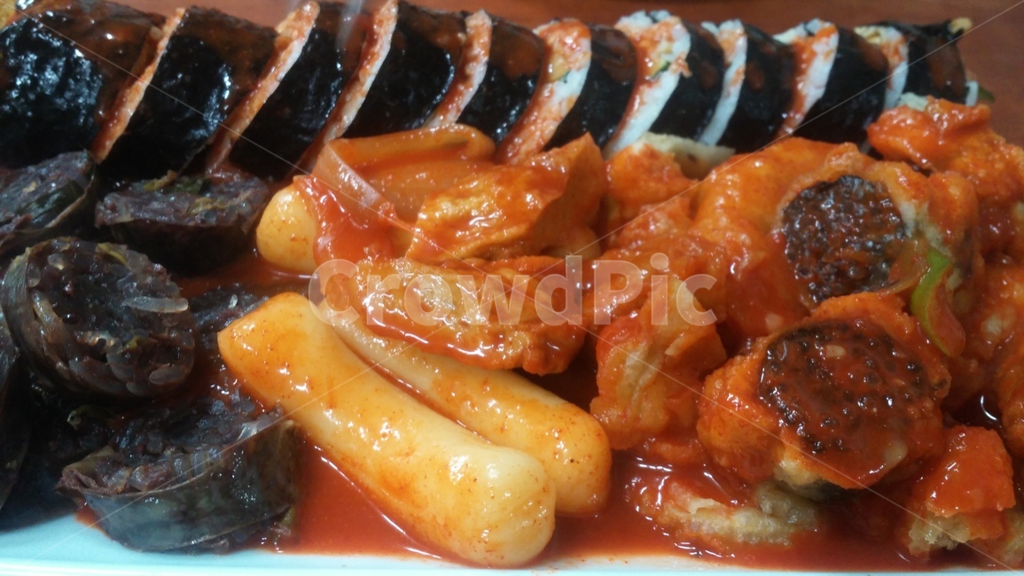 분식,떡볶이,떡튀순,음식,먹거리