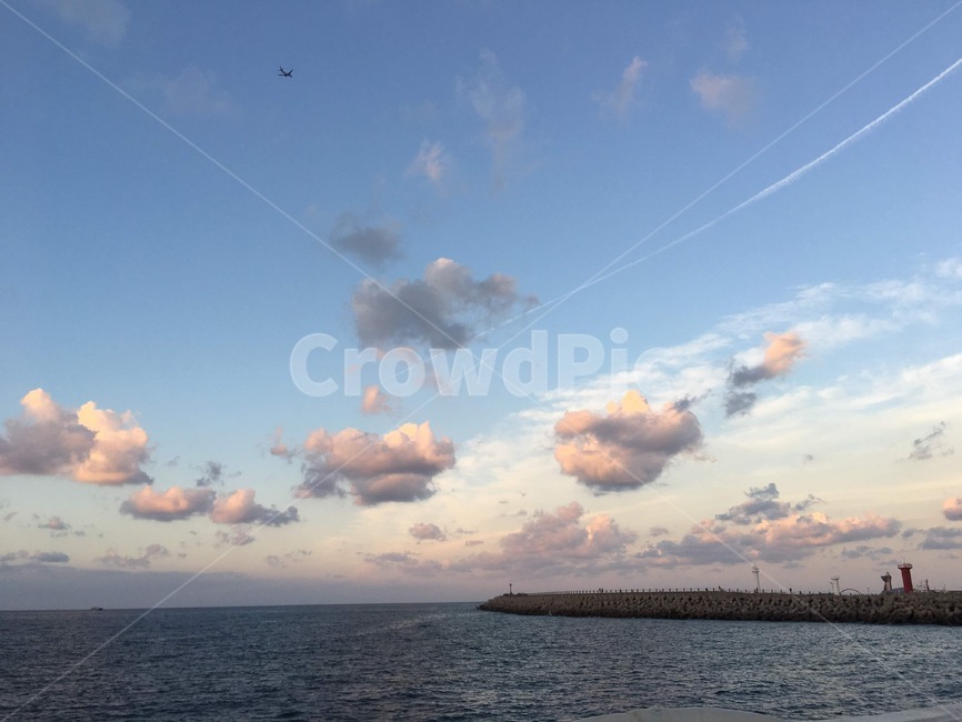 자연,nature,적운,날씨,구름,cloud,하늘,sky,바다,어느날,대양
