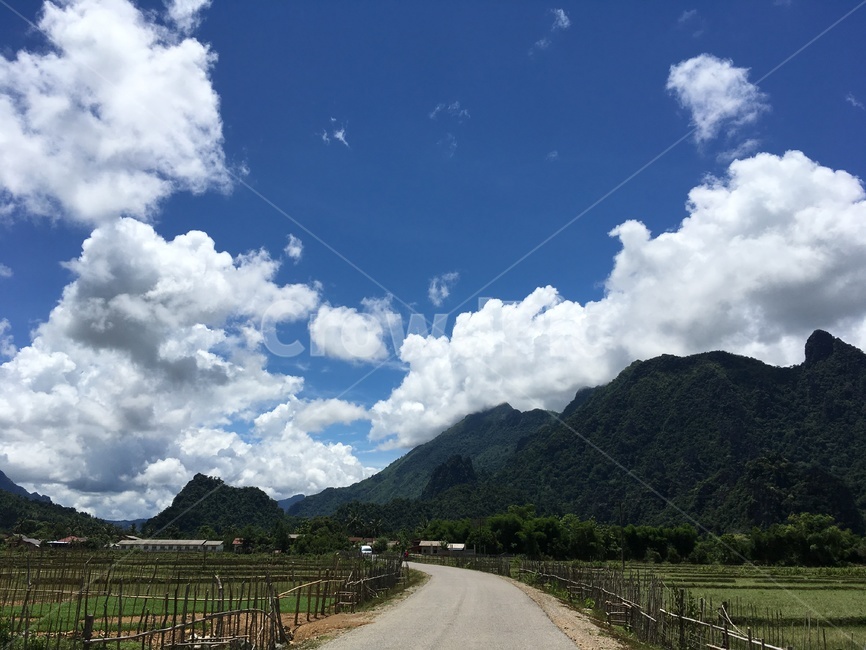 자연,풍경,산,편안한,라오스,나무,해외,자연,풍경,nature,landscape,road,도로,outdoors,옥외