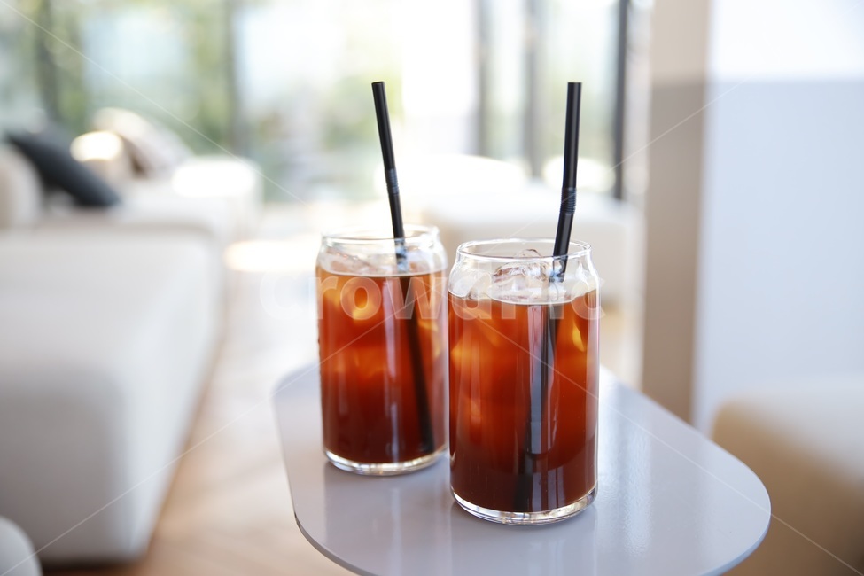 커피,아메리카노,카페,유리잔,빨대,coffee,americano,cafe,아이스커피,아이스아메리카노