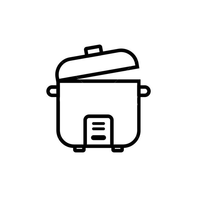 밥솥,음식,요리,kitchen,cook,밥,주방,부엌,주방용품,부엌용품,전기밥솥,취사,보온,저녁,점심,식사,그래픽,일러스트레이션,graphic,illustration,아이콘,icon