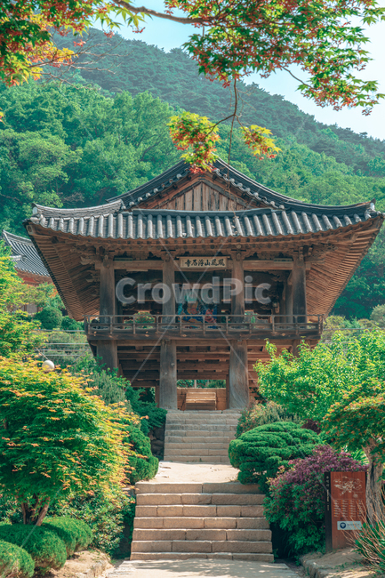 부석사,절,사원,정원,temple,건축물,building,건물,architecture,pagoda,탑,여름,푸른,계단,정자,산,언덕,기둥,한국전통,한국문화,korean traditional,korean culture,건축물,건물외관,exterior,building,structure,architecture,construction