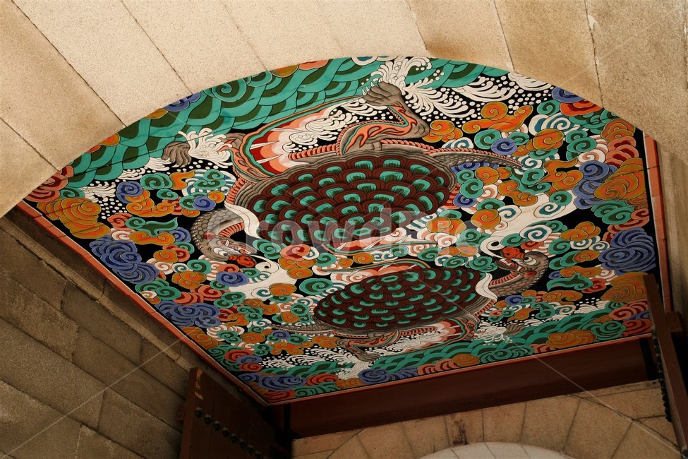 전통,현무,무늬,천장,천정,거북,한국전통,한국문화,korean traditional,korean culture,건축물,건물외관,exterior,building,structure,architecture,construction