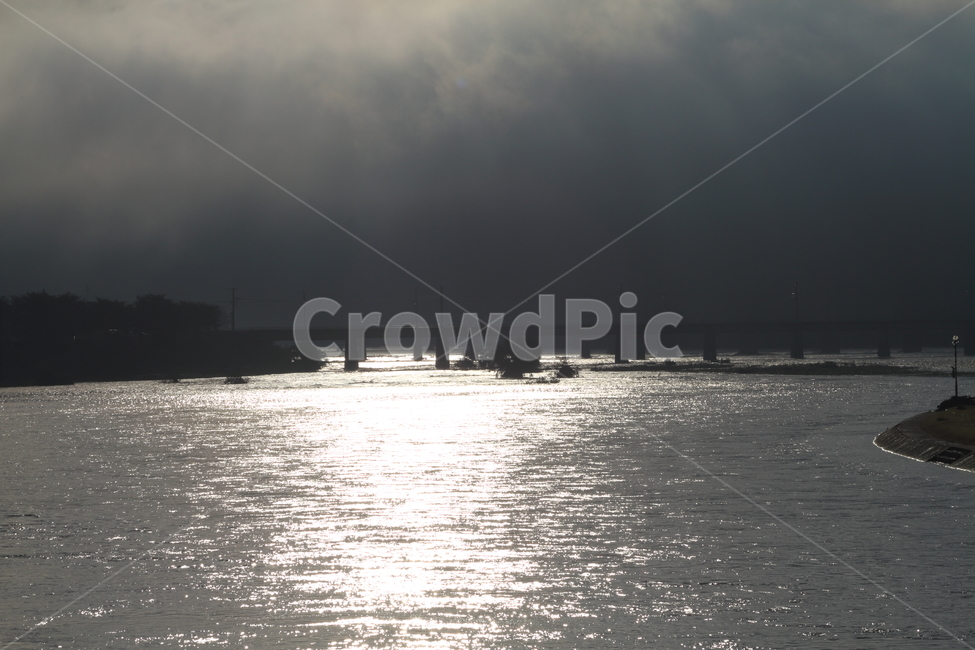 강물,강,안개,다리,river,자연,풍경,nature,landscape,weather,날씨