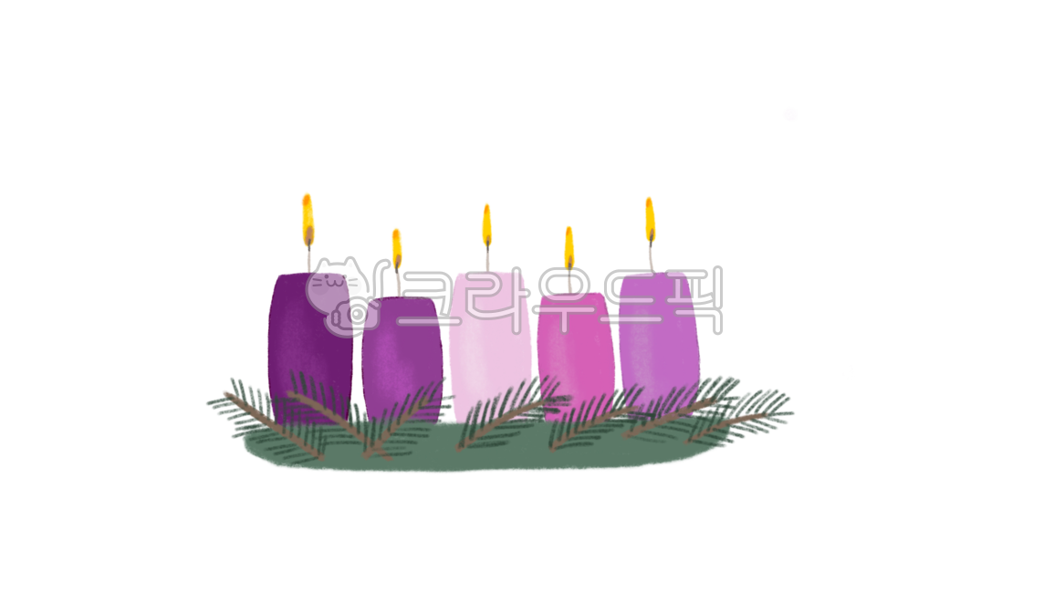 양초,겨울,대림절,크리스마스,성탄절,대림절초,보라색,candle