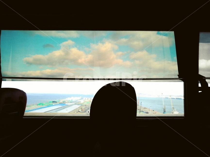 서해대교,바다사진,액자프레임,프레임,액자,버스창문,창문,교통,교통수단,traffic,transportation,screen,화면,electronics,전자 제품,display,디스플레이,monitor,감시 장치,lcd screen,LCD 화면