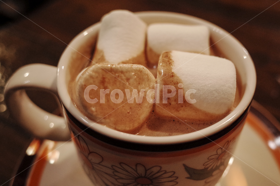 drink,hot,chocolate,hotchocolate,핫초코,마시멜로우,marshmallow