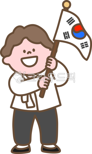 child,happy,character,cute,Taegeukgi,boy,little,children,national day