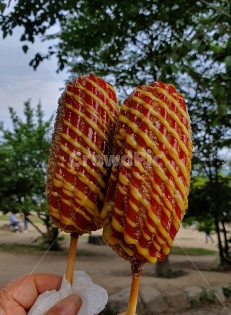 핫도그,연잎핫도그,간식,음식,후식,군것질,dessert,snack