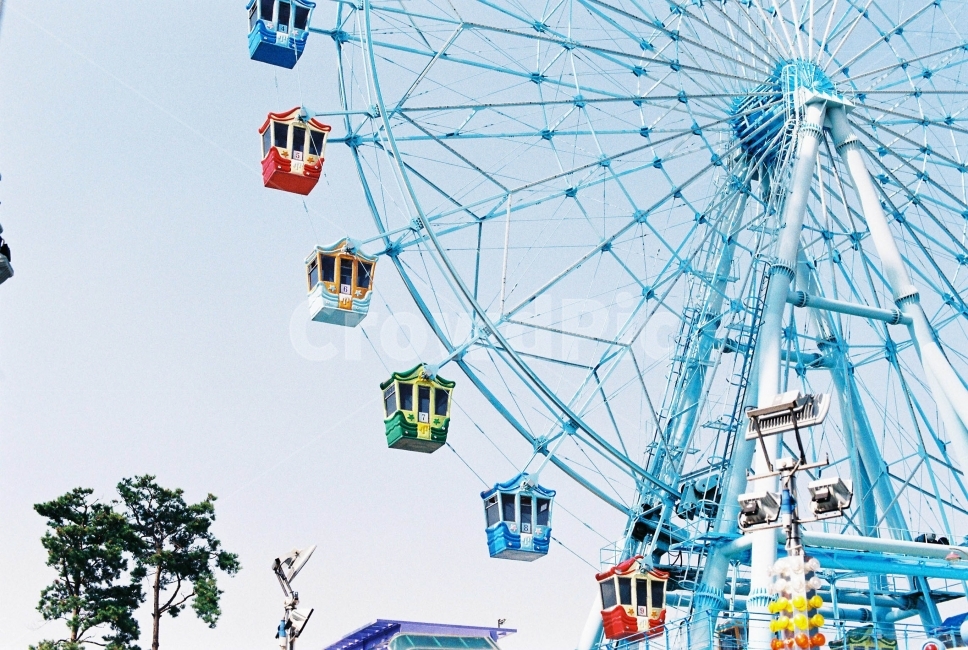 인천,놀이공원,관람차,휴일,필름,놀이공원,놀이동산,놀이터,amusement park,playground,감성,sensible,feeling,색깔,색상,색채,색감,color sense,color sensitivity,feeling of color
