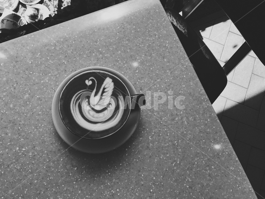 커피,라떼아트,coffee,latteart,커피음료,커피,카페,coffee,cafe,흑백,모노톤,monochrome,black and white