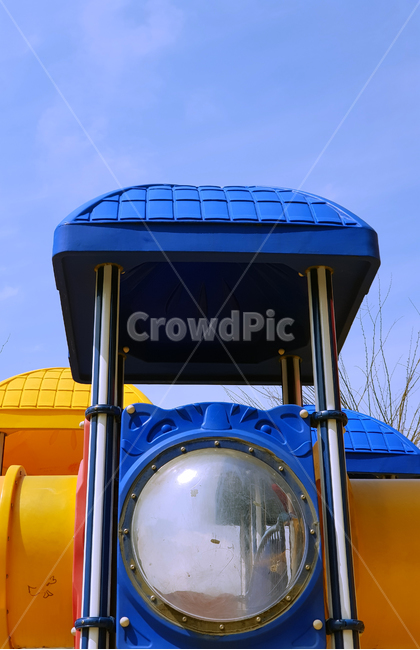 공원,풍경,view,patio,파란색,놀이기구,놀이터,blue,playground,ride,미끄럼틀,slider